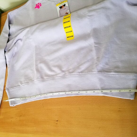 Wildfox Dogs Love Me Sweatshirt – Violet/Pink – Size M – NWT - Picture 8 of 14